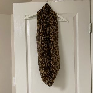 Coach infinity scarf. Wool/silk. Brand new without tags. Brown/tan